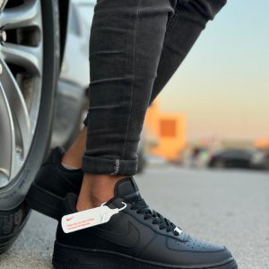 فش نایک ایرفورس وان سفید و مشکی | Nike Air Force 1 ویتنام کد SH024 کد 88652 - تصویر 2