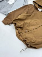 بامبر زنانه دو تکه جلیقه و سویشرت کلاه دورس کد 4973 - تصویر 6